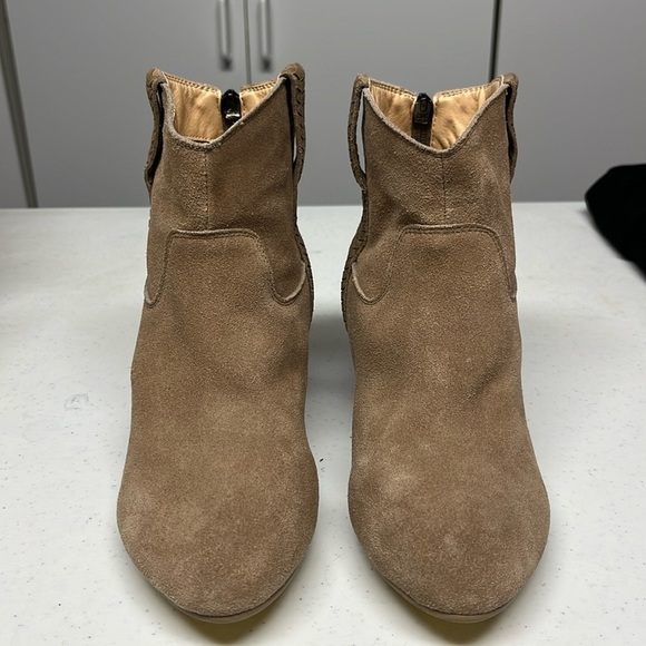 Tan Suede Boots - Picture 2 of 16